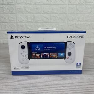PlayStation Backbone Mobile Gaming Controller iPhone Lightning Edition BB-02-W-S